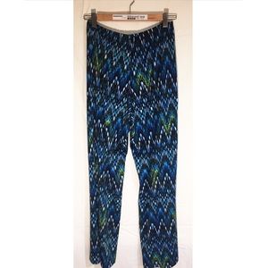 Flowy blue stretchy pants large